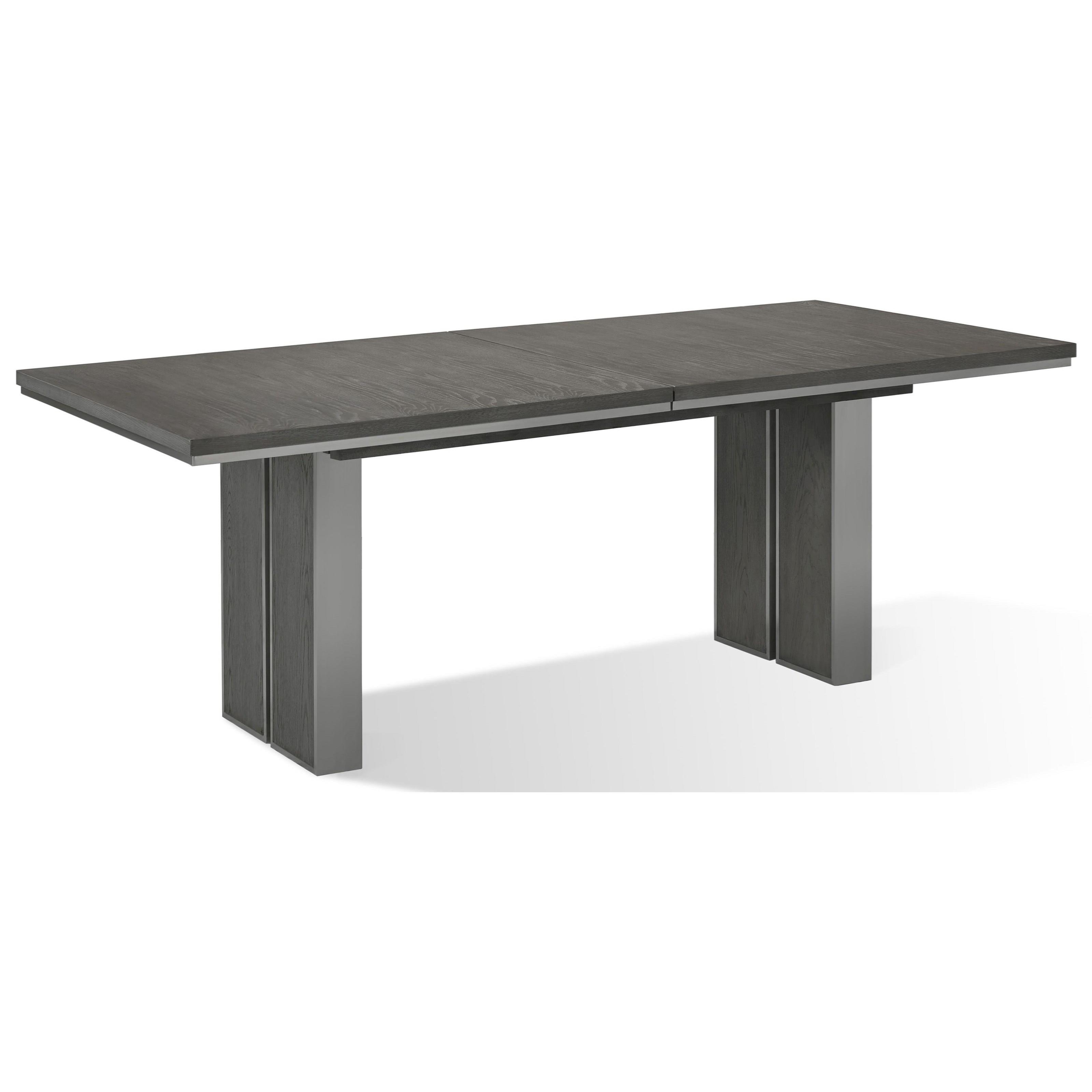 Plata 6EL460+6x3 Contemporary 7-Piece Table and Chair Set in