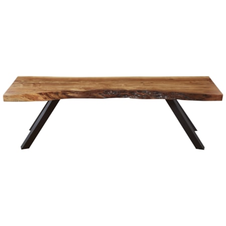 Live Edge Dining Bench