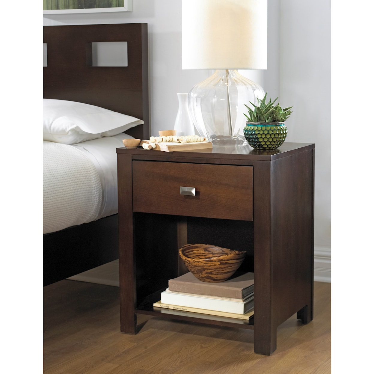 Modus International Riva 1-Drawer Nightstand