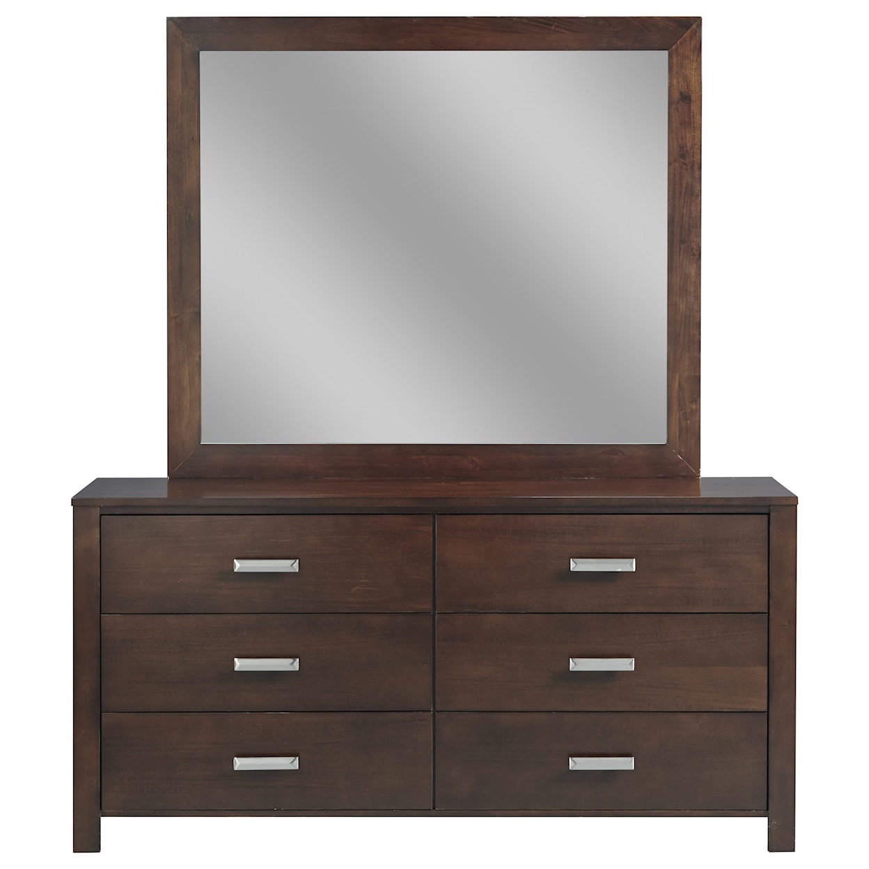 Modus International Riva 6-Drawer Dresser & Mirror