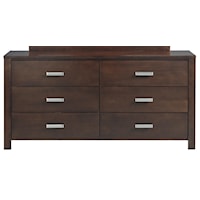 Contemporary 6-Drawer Dresser