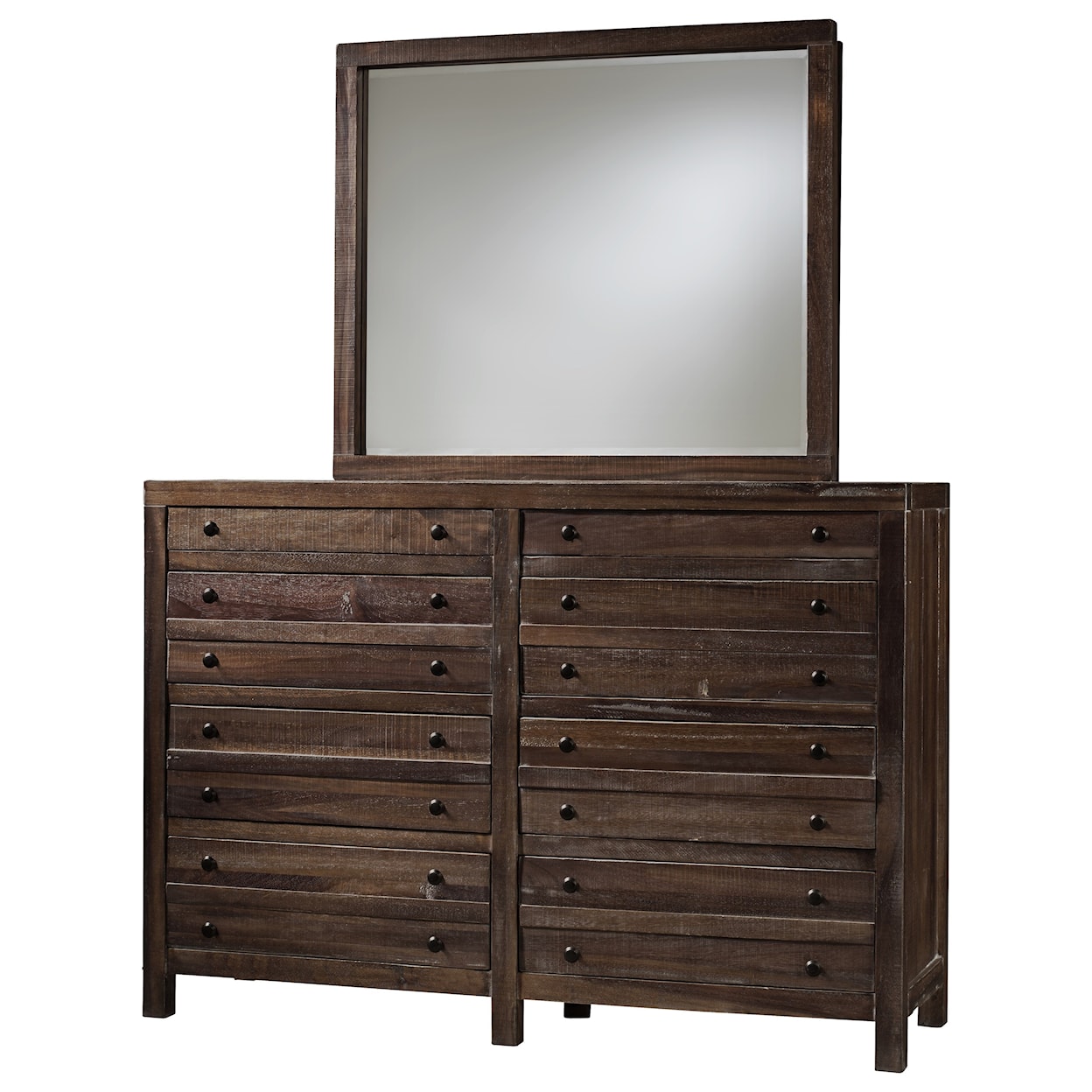 Modus International    8-Drawer Dresser and Mirror