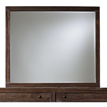 Mirror with Wood Frame