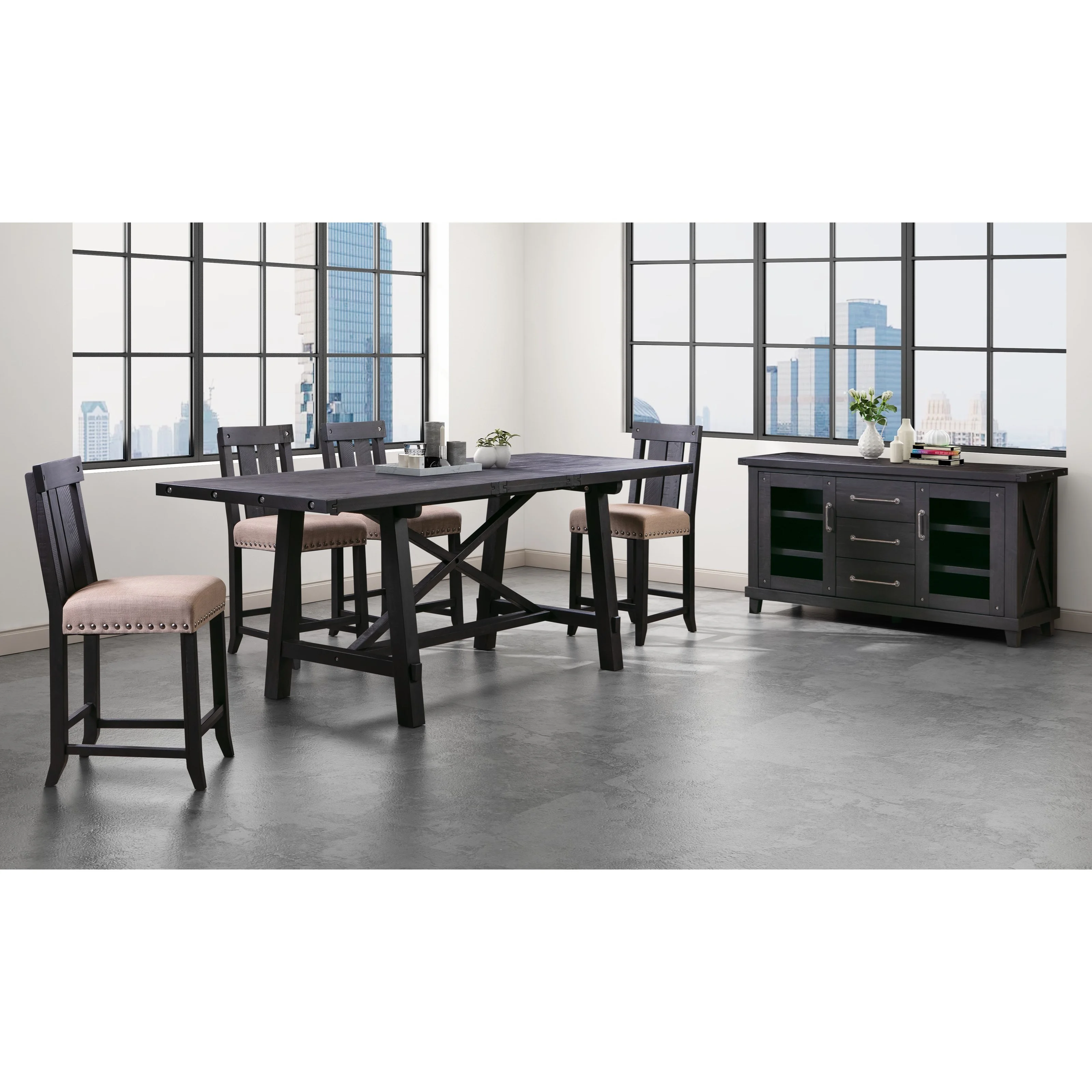 Yosemite Bar Height Stool - Cafe - (7YC968W)