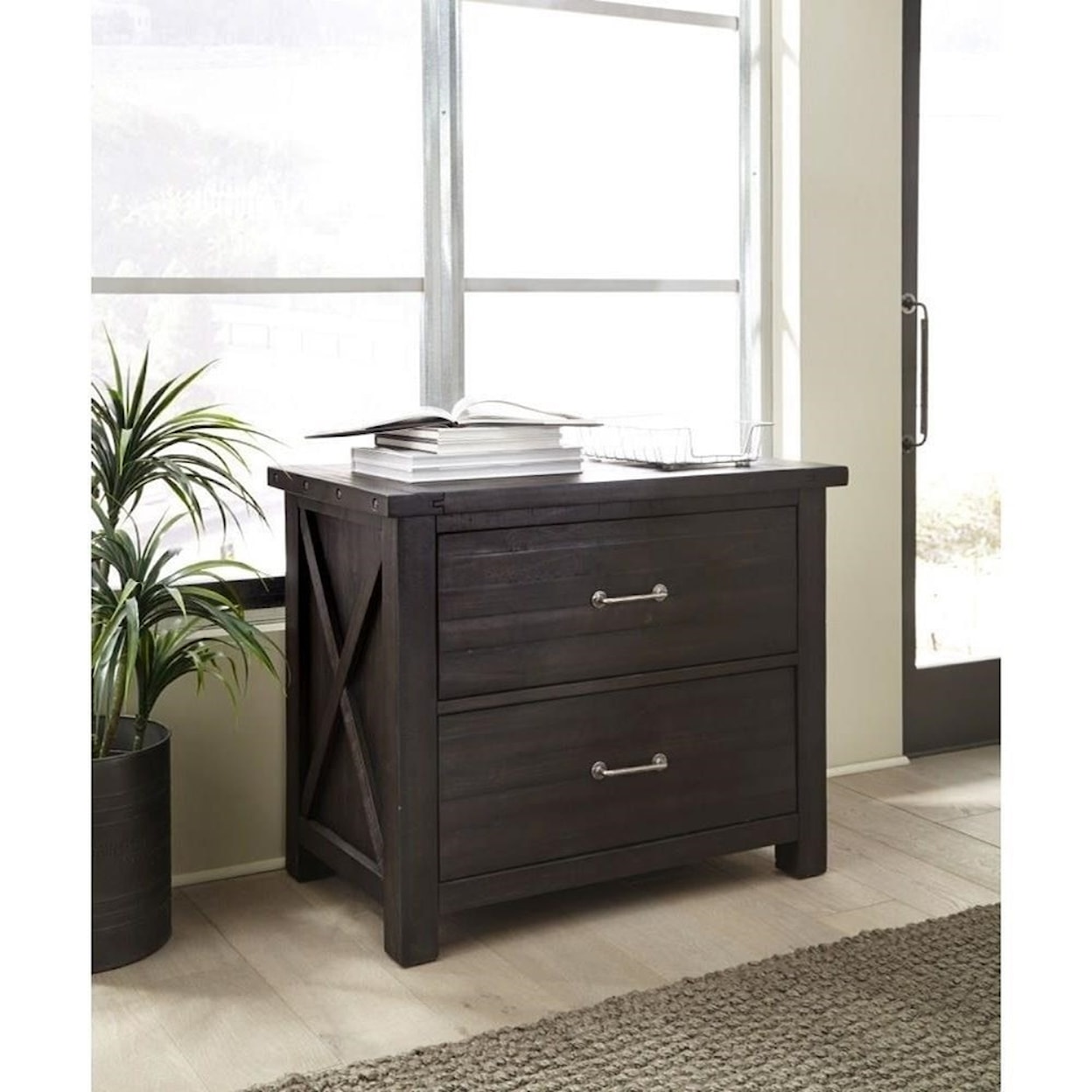 Modus International Yosemite Solid Wood Lateral File Cabinet