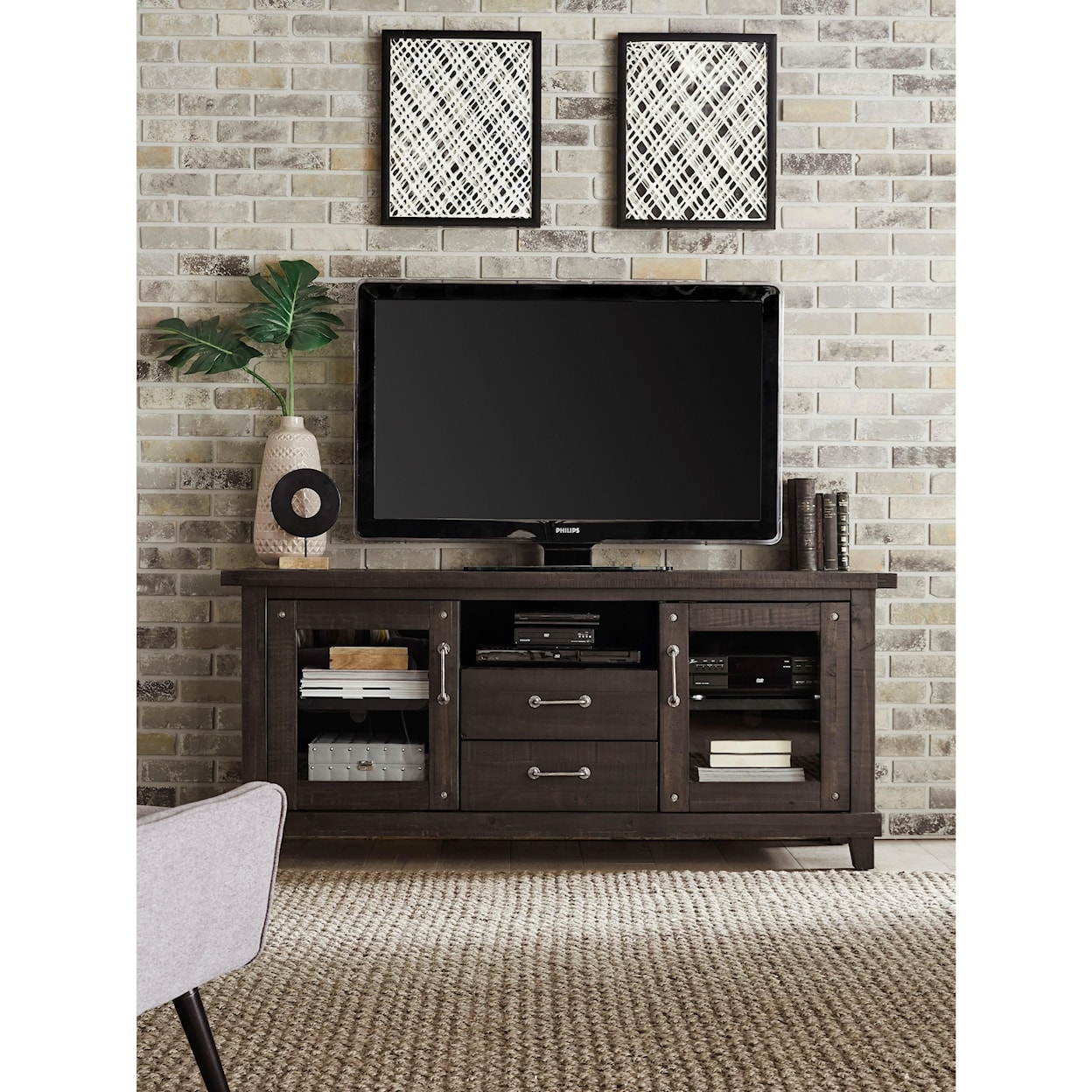 Modus International Yosemite 2-Drawer Media Console