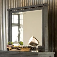 Rustic Square Mirror