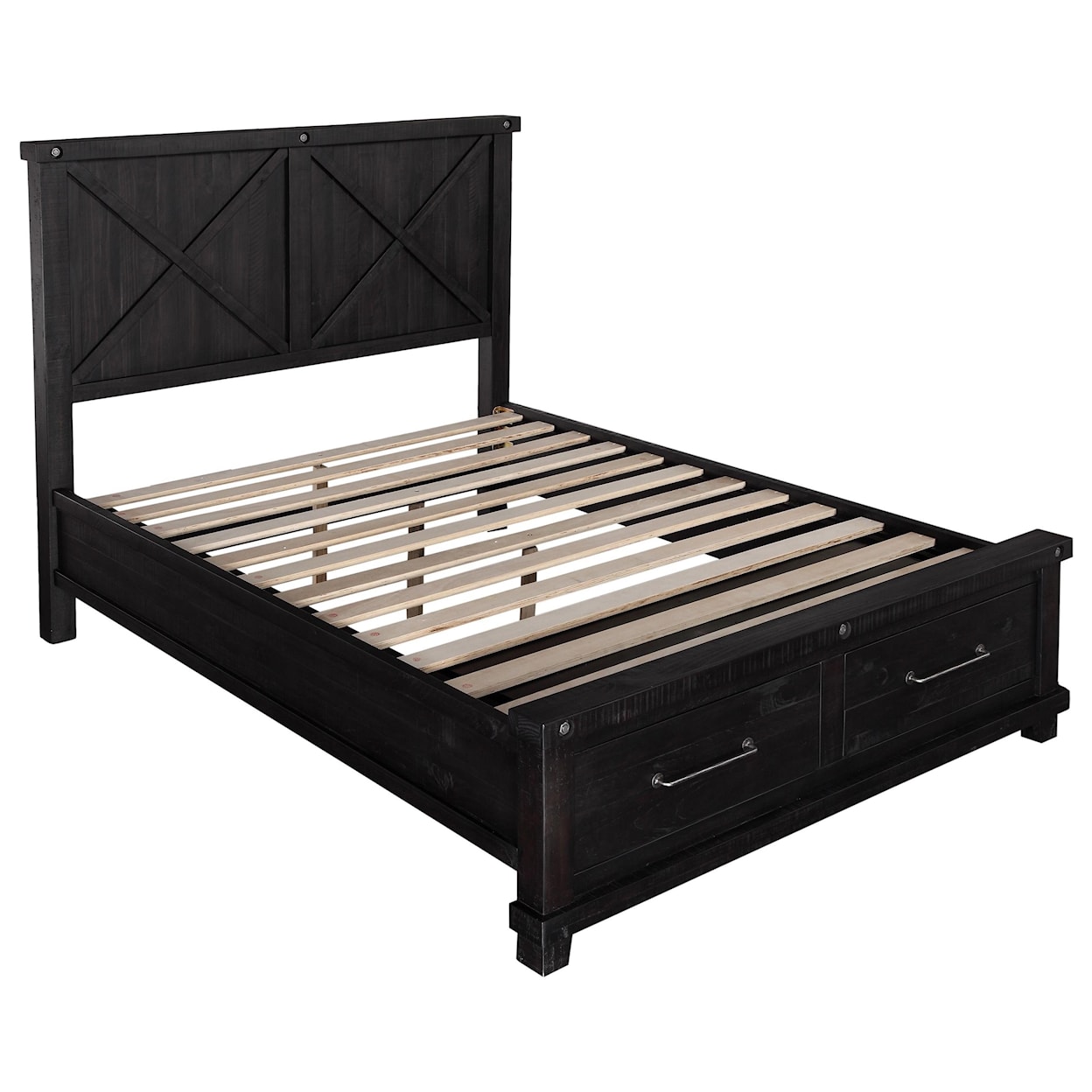 Modus International Yosemite Full Solid Wood Storage Bed