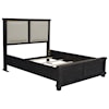 Modus International Yosemite Low Profile Cafe Queen Fabric Bed