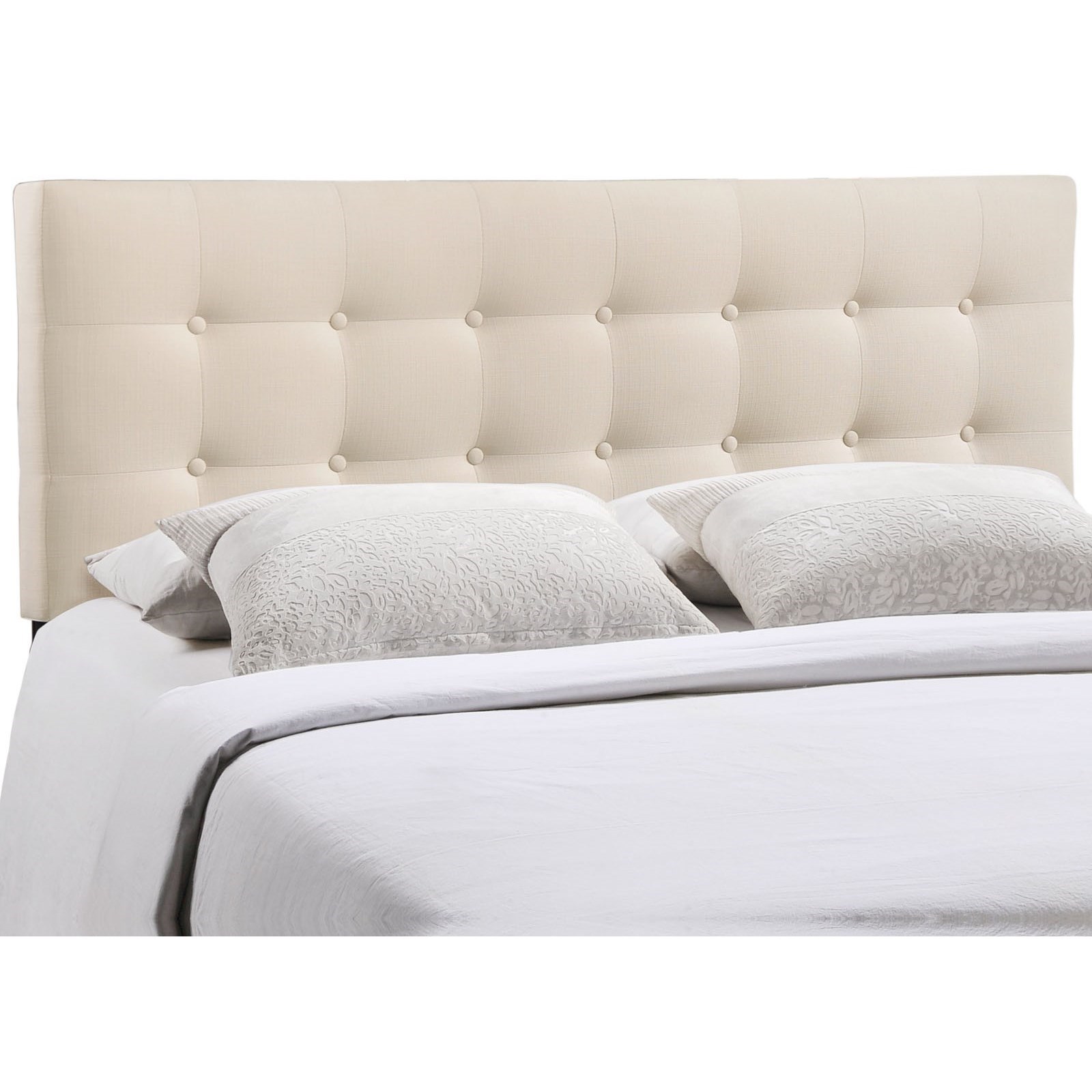 Modway Emily MOD5172IVO Full Upholstered Fabric Headboard Value