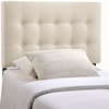 Modway Emily Twin Upholstered Headboard