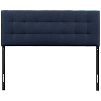 Queen Upholstered Fabric Headboard