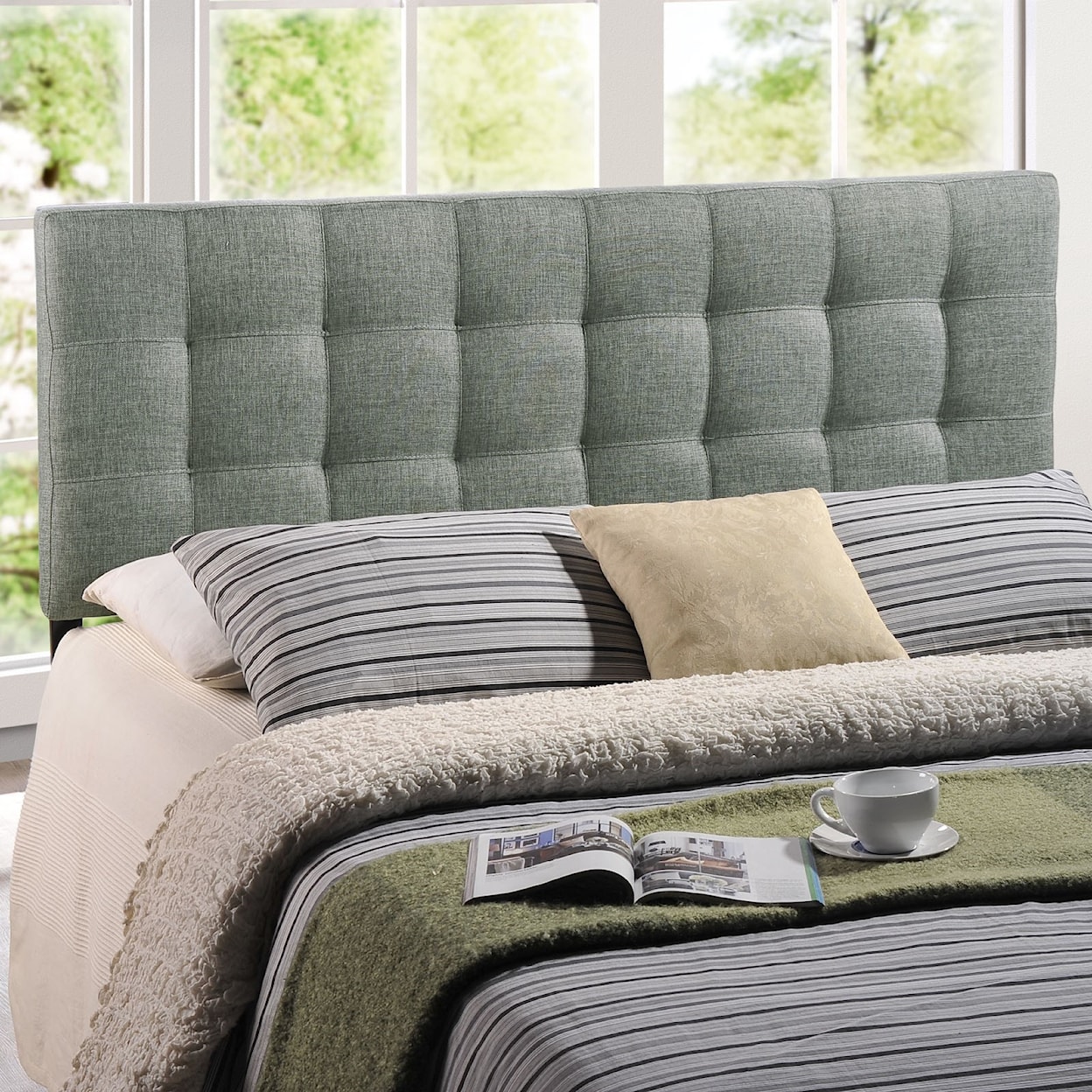 Modway Lily Full Upholstered Headboard