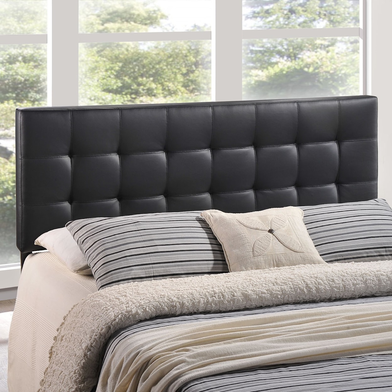 Modway Lily Full Upholstered Vinyl Headboard