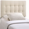 Modway Lily Twin Upholstered Headboard