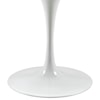 Modway Lippa White Round Dining Table