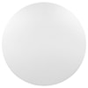 Modway Lippa White Round Dining Table