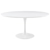 Modway Lippa White Round Dining Table