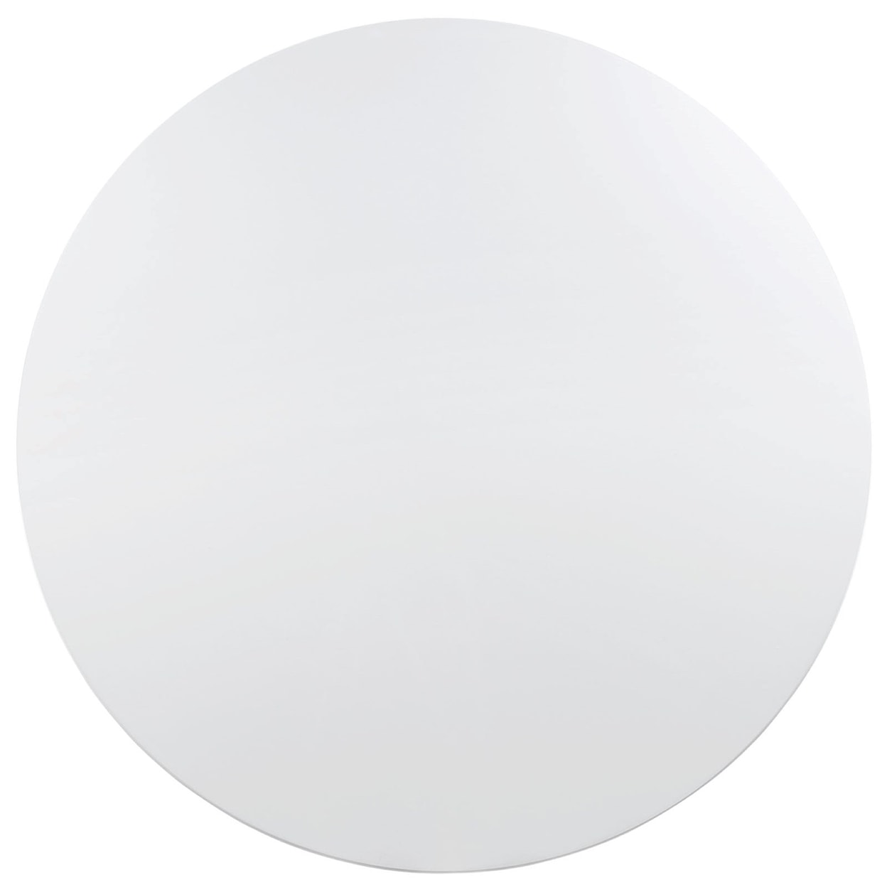 Modway Lippa White Round Dining Table