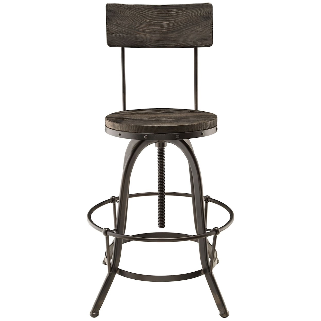 Modway Procure Wood Bar Stool