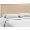 Modway Region Queen Nailhead Upholstered Headboard