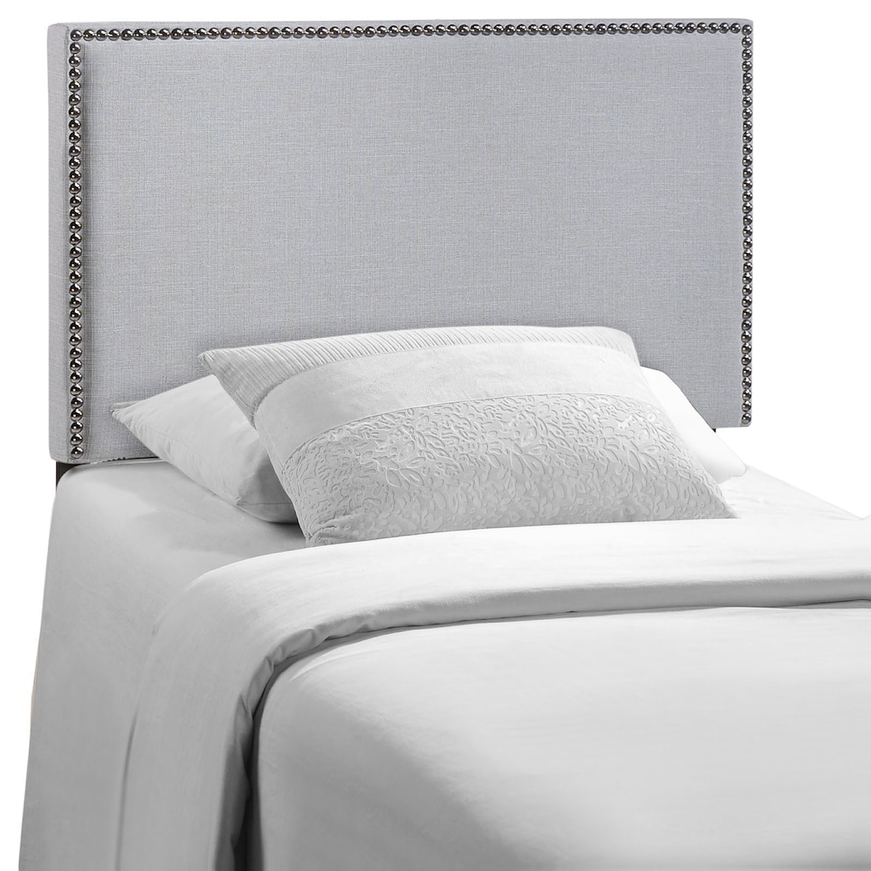 Modway Region Twin Nailhead Upholstered Headboard