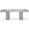 Moe's Home Collection Antonius Natural Concrete Outdoor Dining Table