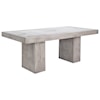 Moe's Home Collection Antonius Natural Concrete Outdoor Dining Table