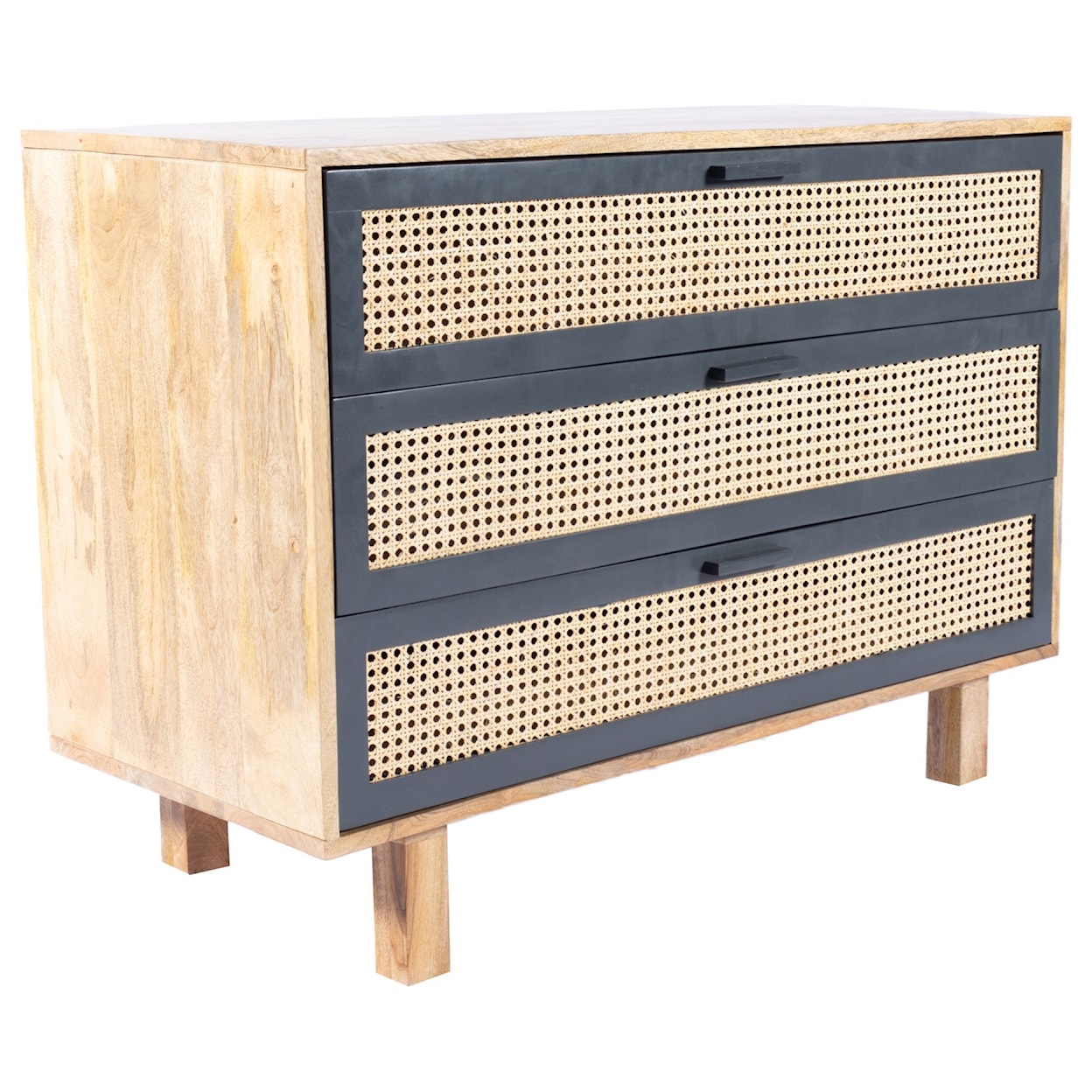 Moe's Home Collection Ashton Woven Cane Accent Chest