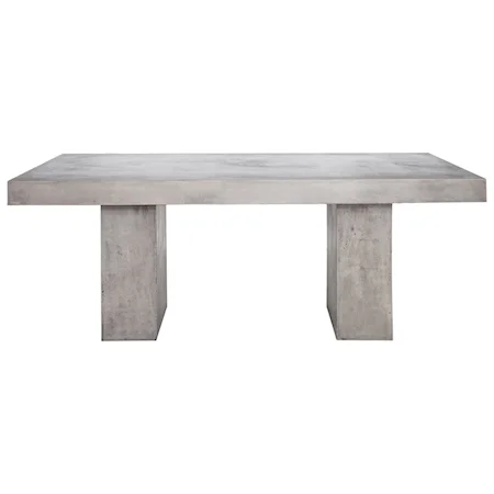 Concrete Outdoor Dining Table