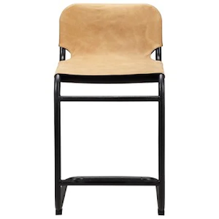 Leather Counter Stool