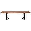 Moe's Home Collection Bent Dining Table Large Smoked