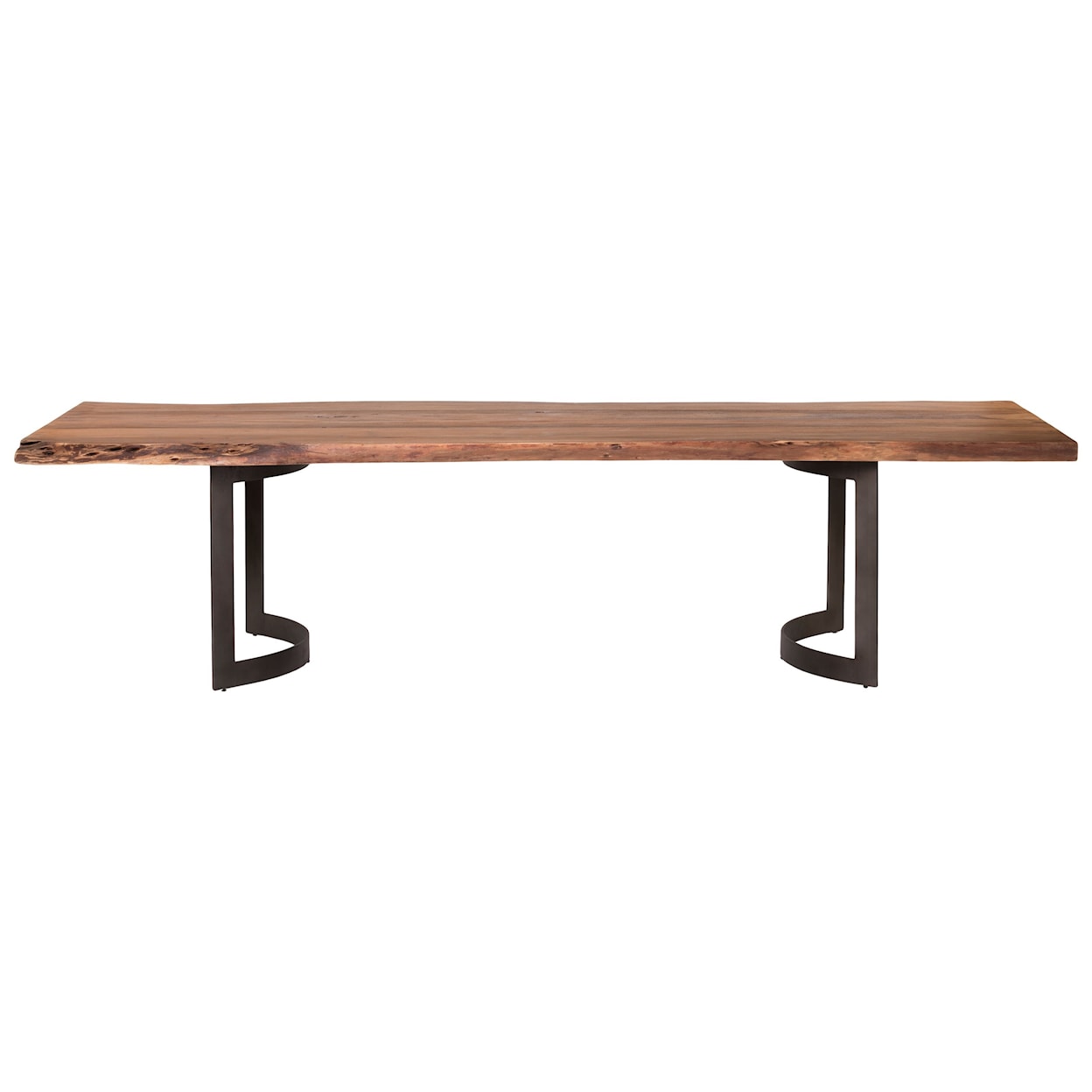 Moe's Home Collection Bent Dining Table Large Smoked