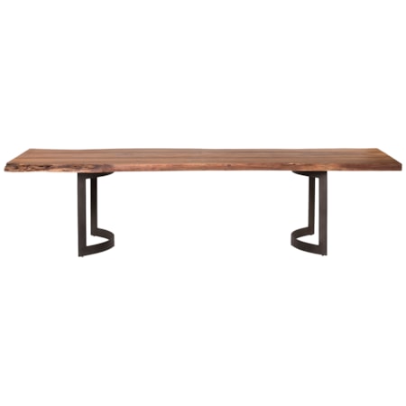 Dining Table Small Smoked