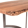 Moe's Home Collection Bent Dining Table Small Smoked