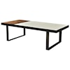 Moe's Home Collection Blox Banswara Marble Coffee Table