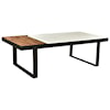 Moe's Home Collection Blox Banswara Marble Coffee Table