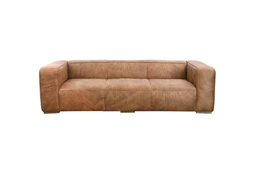 Bolton Top Grain Leather Sofa by Moe's Home Collection at Z & R Furniture