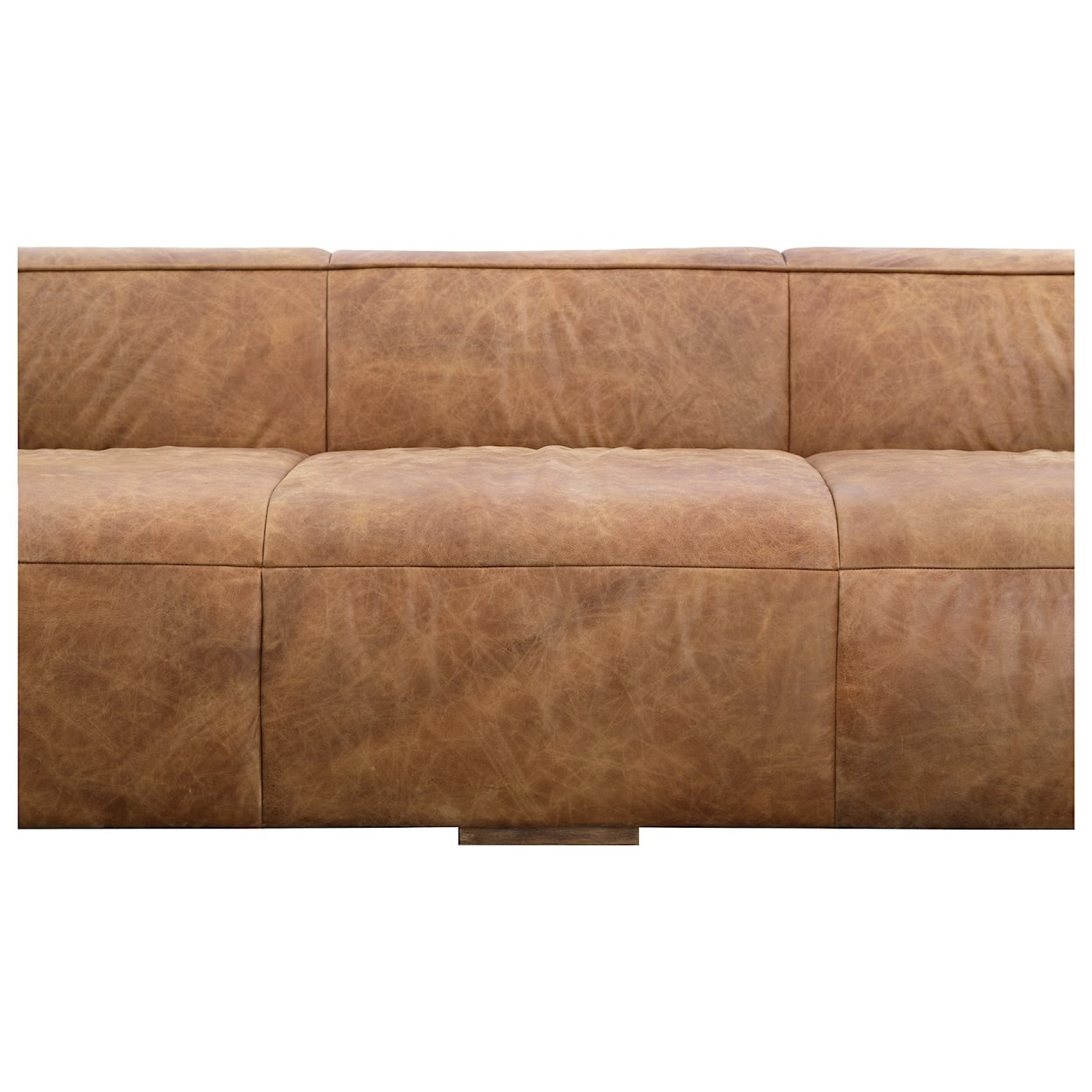 Moe's Home Collection Bolton Top Grain Leather Sofa