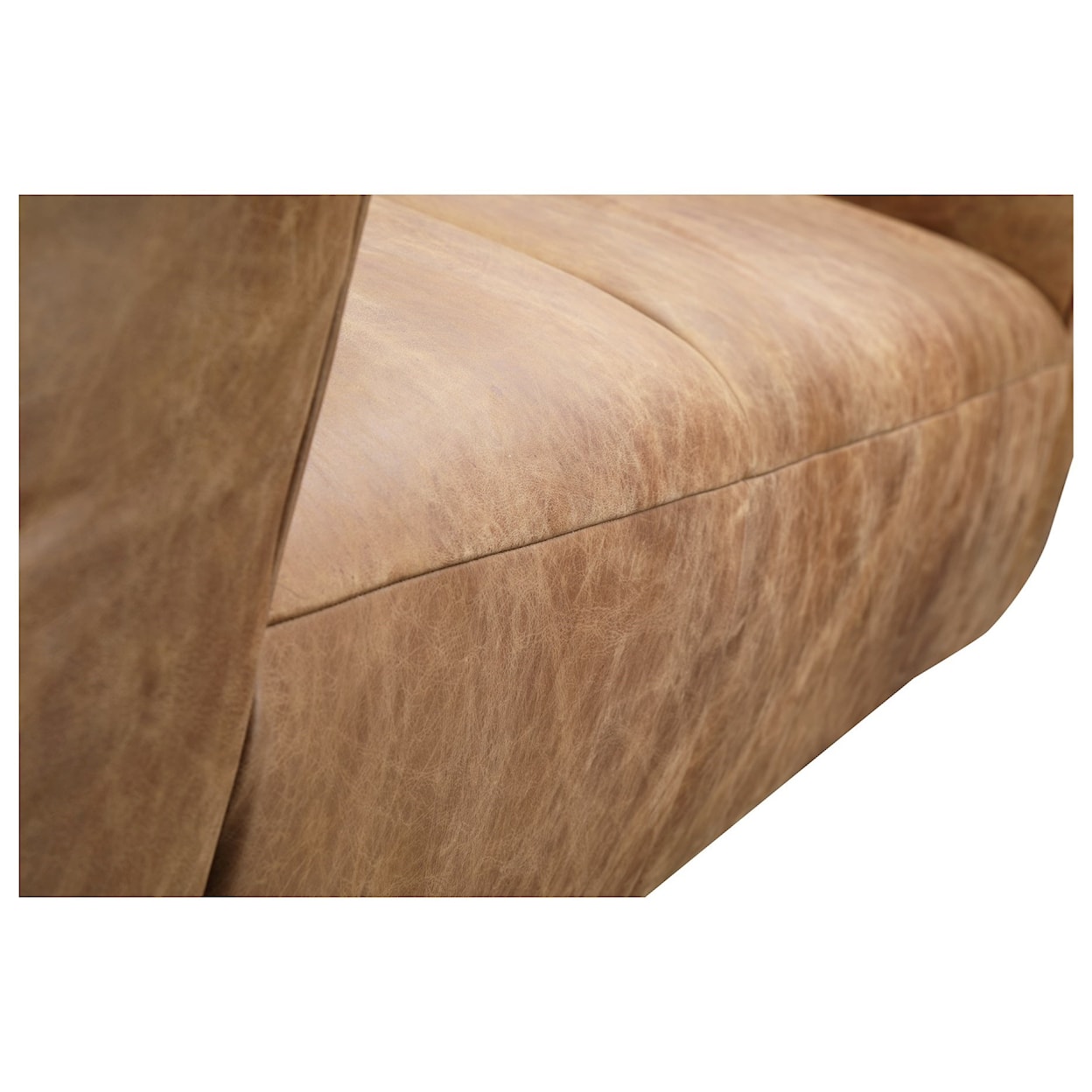 Moe's Home Collection Bolton Top Grain Leather Sofa