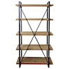 Moe's Home Collection Lex 5 Level Shelf Natural