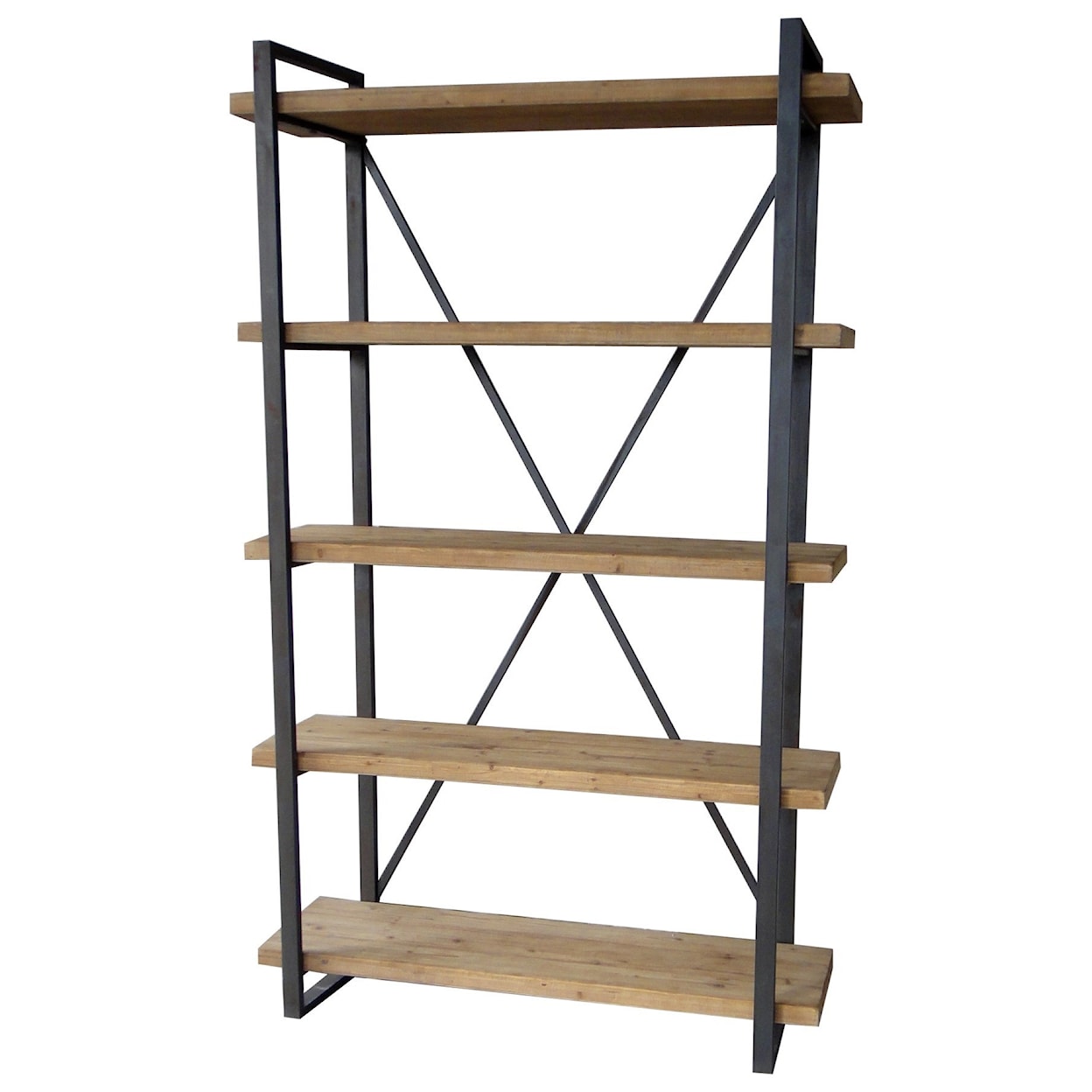 Moe's Home Collection Lex 5 Level Shelf Natural