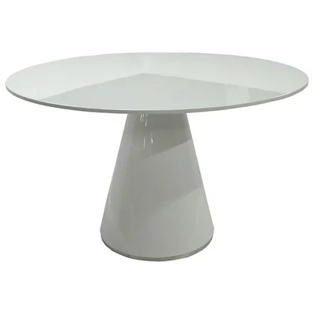 Contemporary 47-Inch Round Pedestal Table