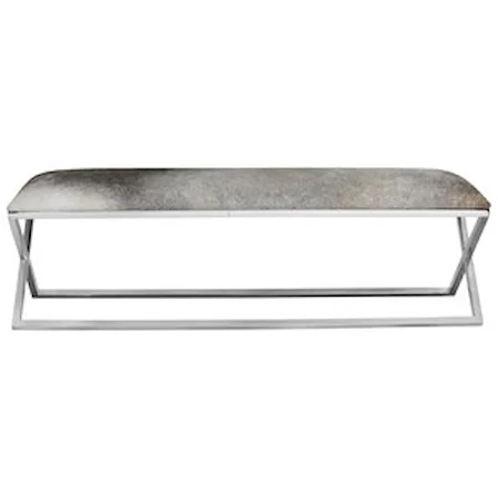 Contemporary Upholstered Bench