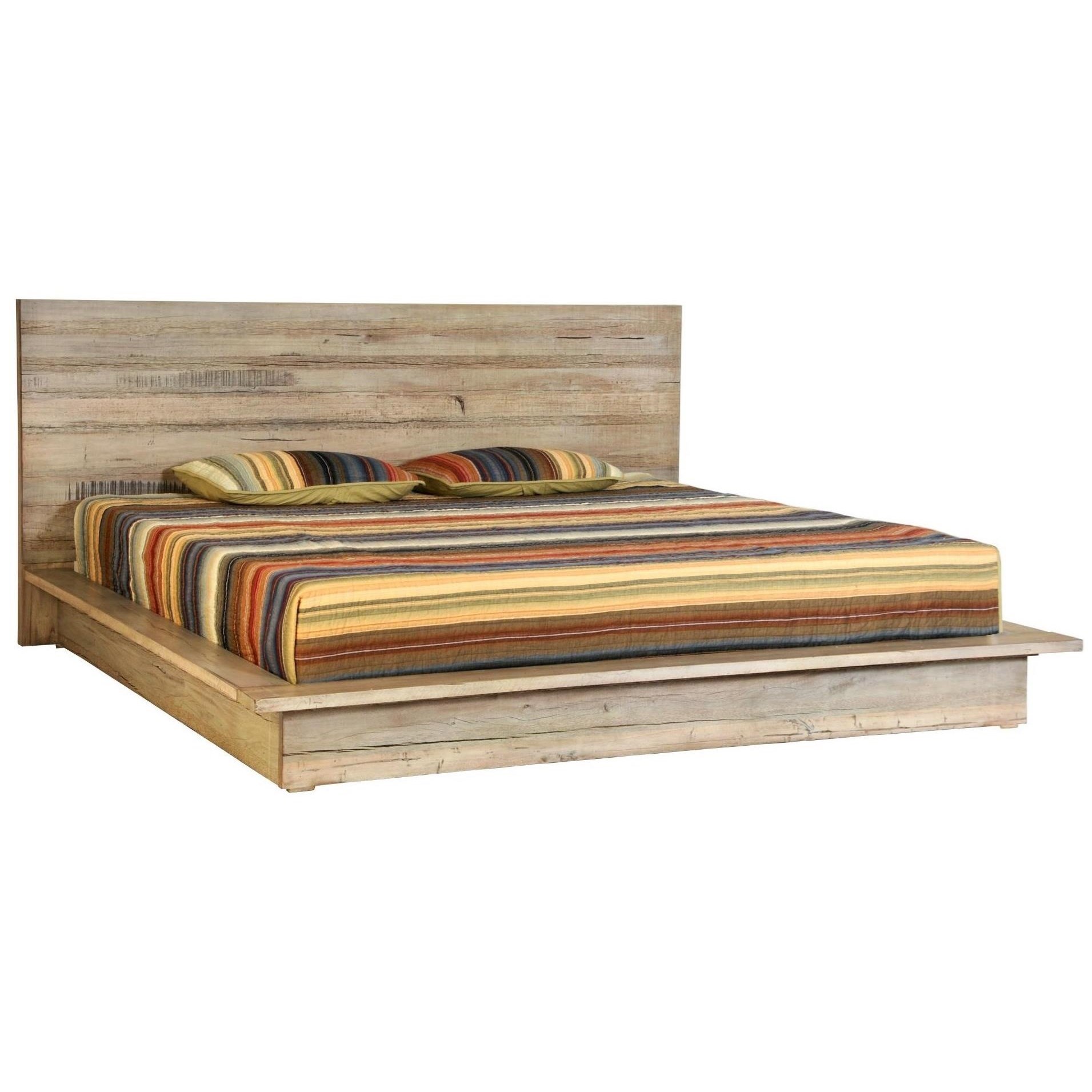 Oak california 2025 king bed frame