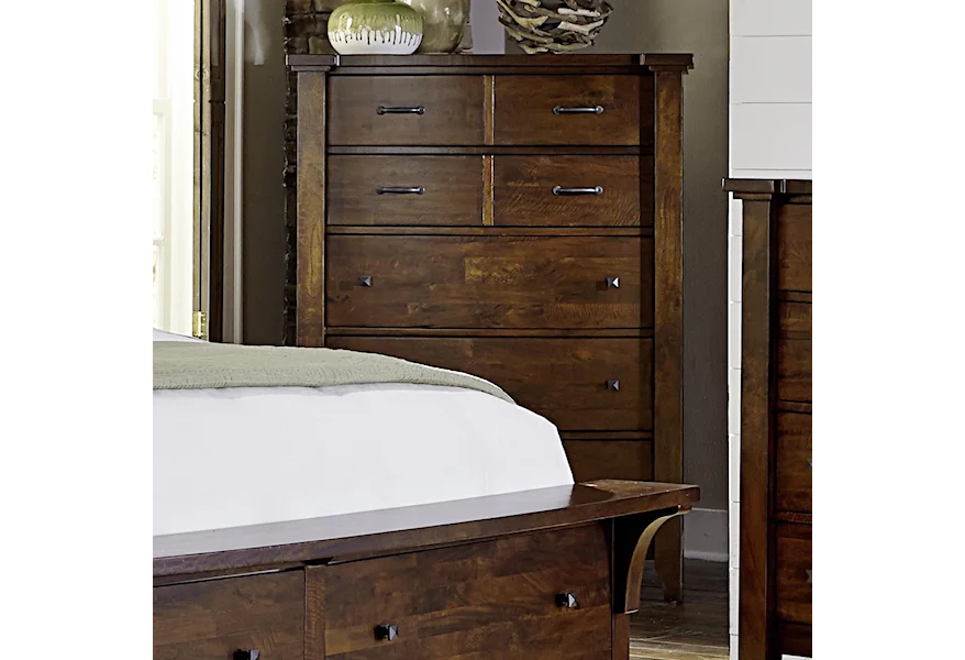Whistler Retreat 5 Drawer Chest by Napa Furniture Designs at Sheely's Furniture & Appliance