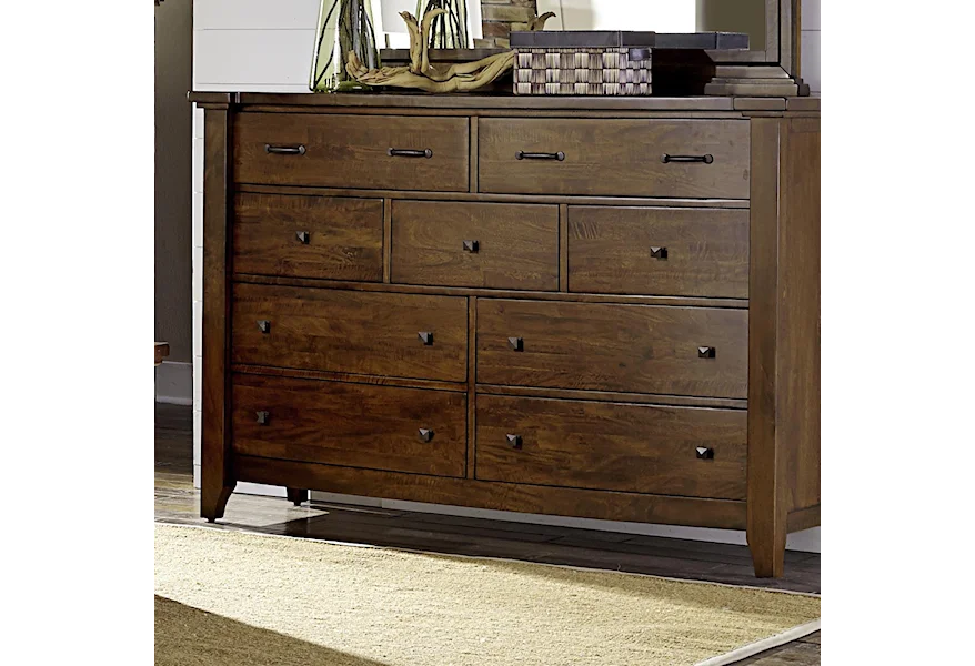 Whistler Retreat 9 Drawer Chest by Napa Furniture Designs at Beck's Furniture