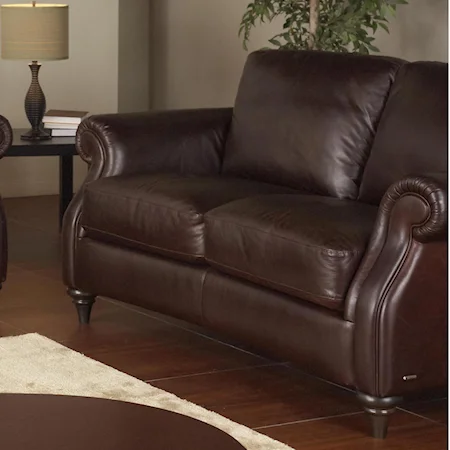 Leather Loveseat