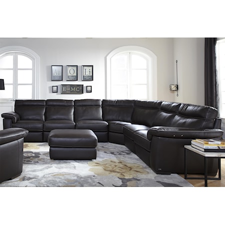 4 Pc Power Reclining Sectional Sofa