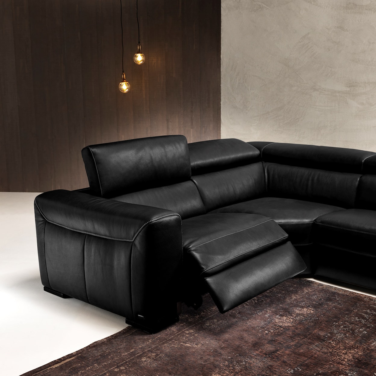 Natuzzi Editions 100% Italian Leather Sectional
